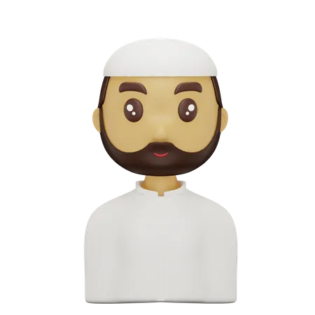 Moslem Boy  3D Icon