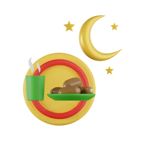 Moslem Food  3D Icon