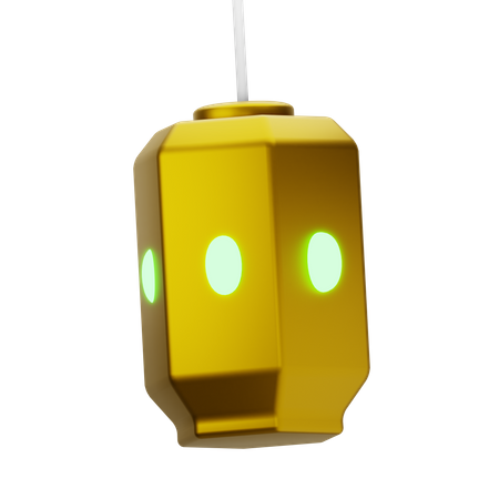 Moslem Lantern  3D Icon