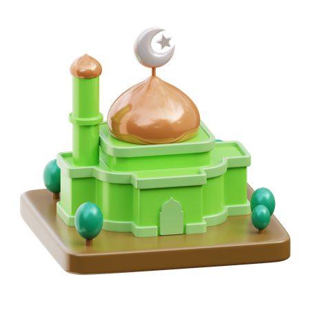 Mosque  3D Icon