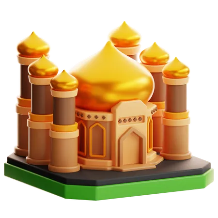 モスク  3D Icon