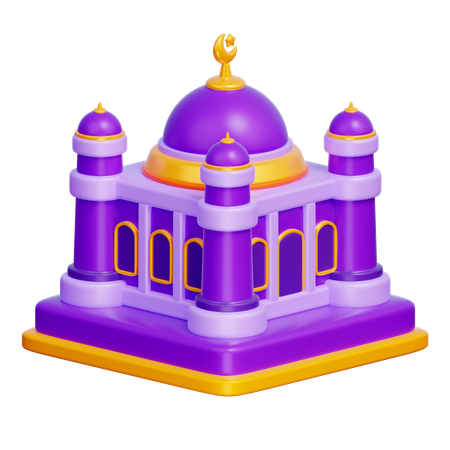 사원  3D Icon