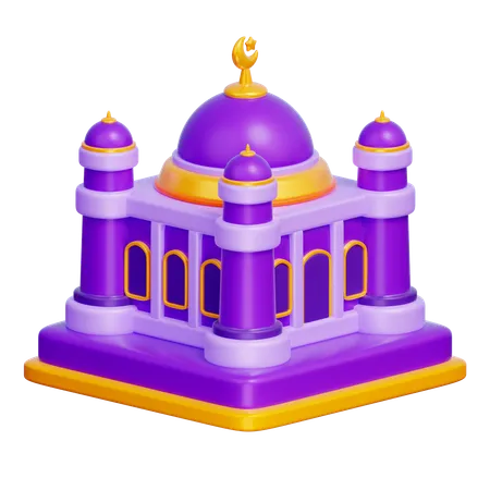 사원  3D Icon