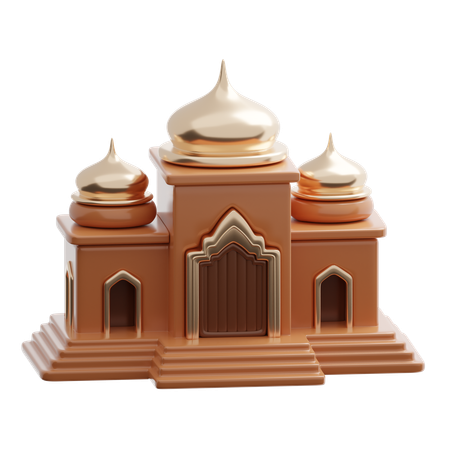 사원  3D Icon