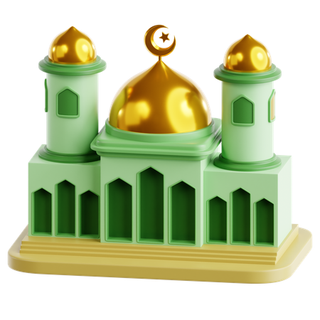 사원  3D Icon