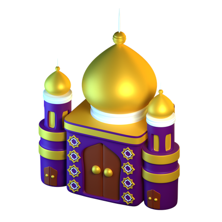 사원  3D Icon