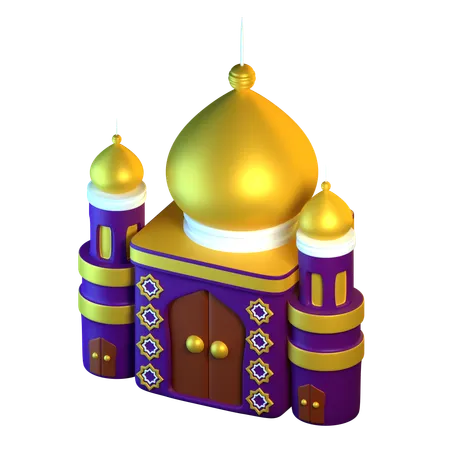 사원  3D Icon