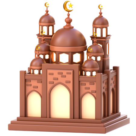 사원  3D Icon