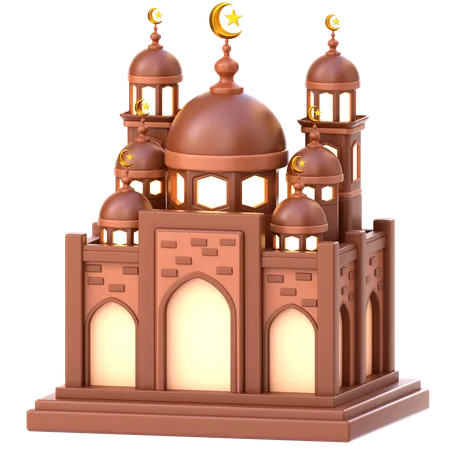 사원  3D Icon