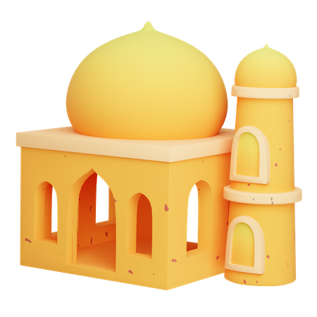 사원  3D Icon