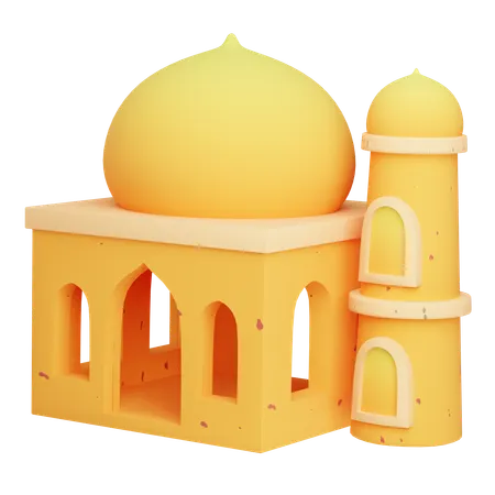사원  3D Icon