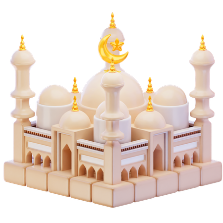 사원  3D Icon