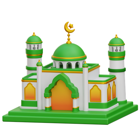 Mosque  3D Icon