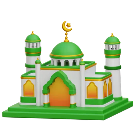 Mosque  3D Icon