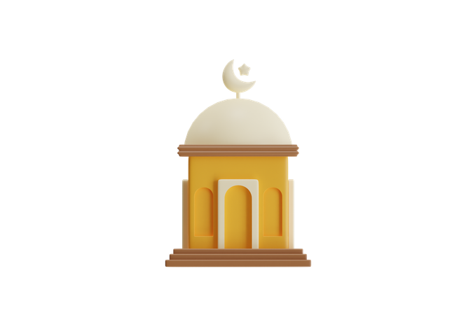 Mosque  3D Icon