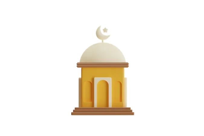 Mosque  3D Icon