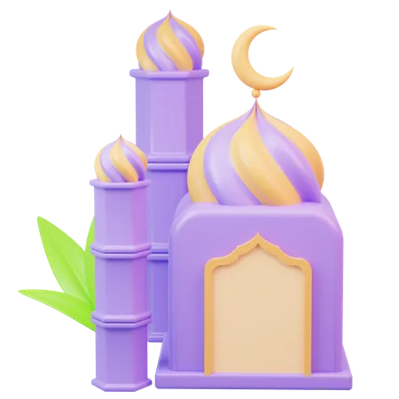 Mosque  3D Icon