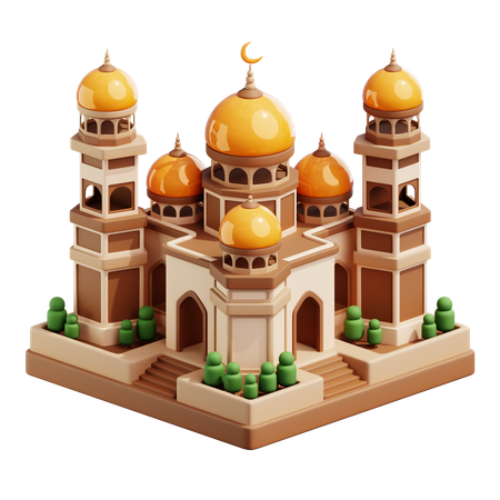 Mosque  3D Icon