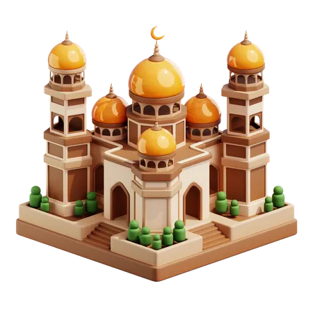 Mosque  3D Icon
