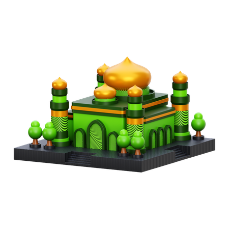 Mosque  3D Icon