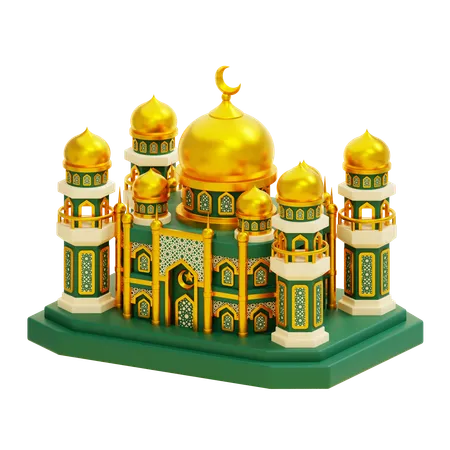 Mosque  3D Icon