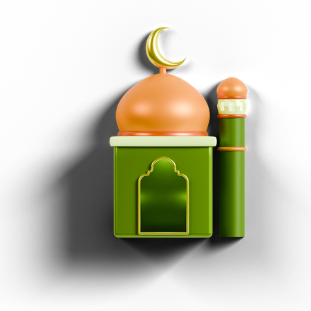 Mosque  3D Icon