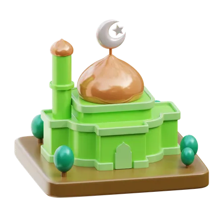 Mosque  3D Icon