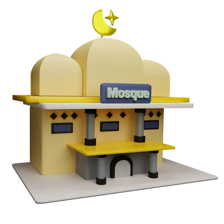 Mosque  3D Icon