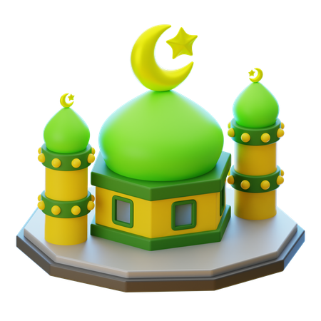 MOSQUE  3D Icon