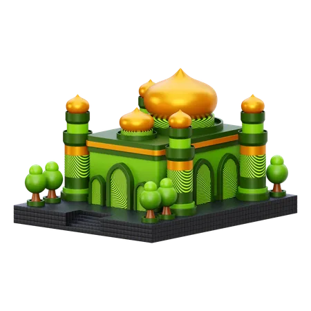 Mosque  3D Icon