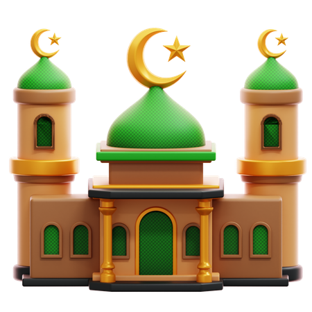 Mosque  3D Icon