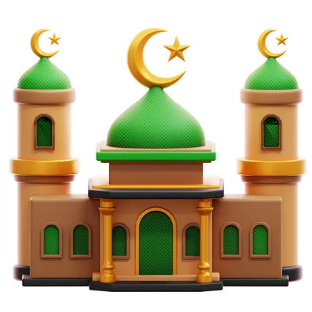 Mosque  3D Icon