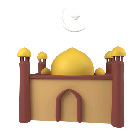 Mosque  3D Icon