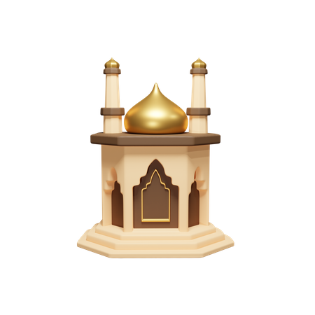 Mosque  3D Icon