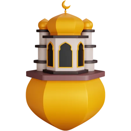 Mosque  3D Icon