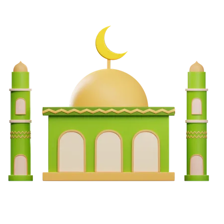 Mosque  3D Icon