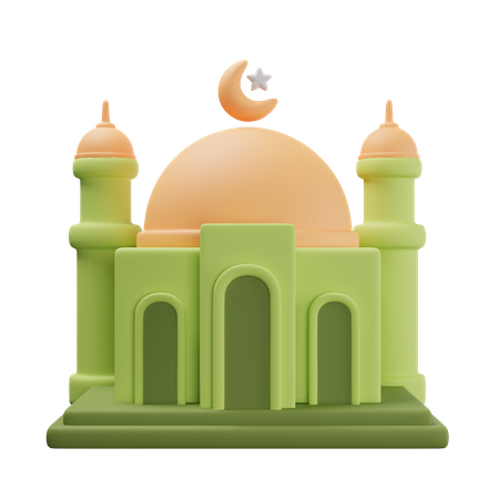 Mosque  3D Icon