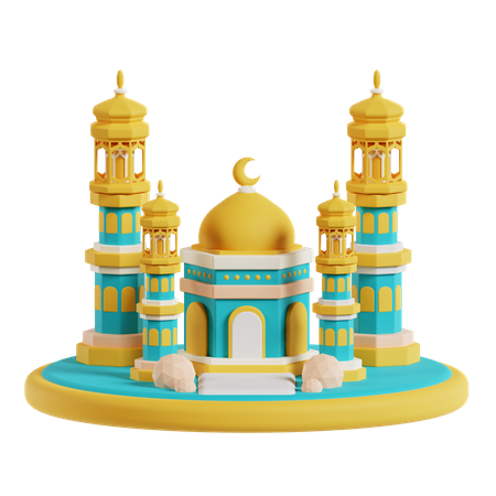 Mosque  3D Icon