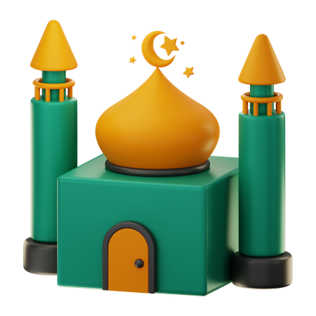 Mosque  3D Icon