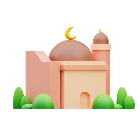 Mosque  3D Icon