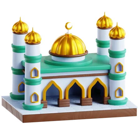 Mosque  3D Icon