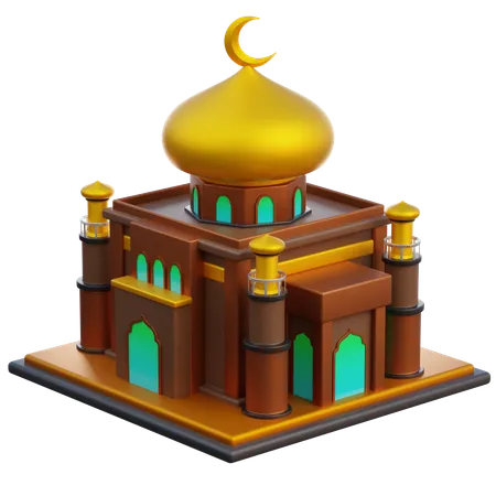 Mosque  3D Icon