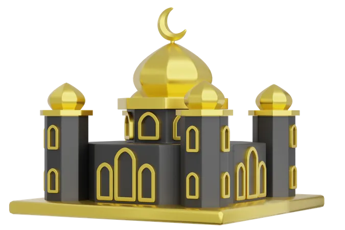 Mosque  3D Icon