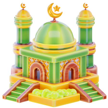 Mosque  3D Icon