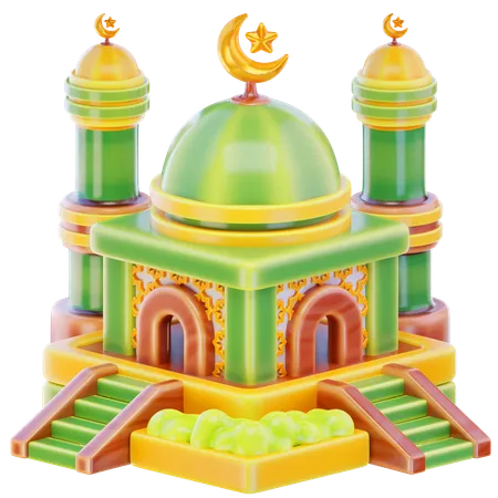 Mosque  3D Icon