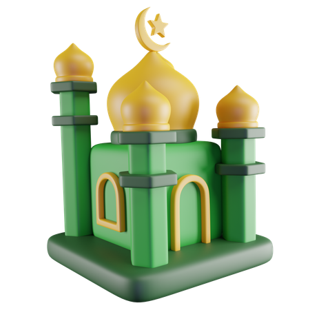 Mosque  3D Icon