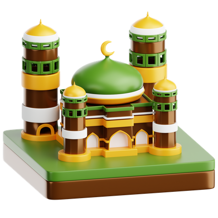 Mosque  3D Icon