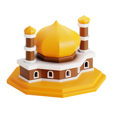Mosque  3D Icon