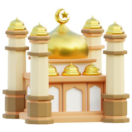 Mosque  3D Icon