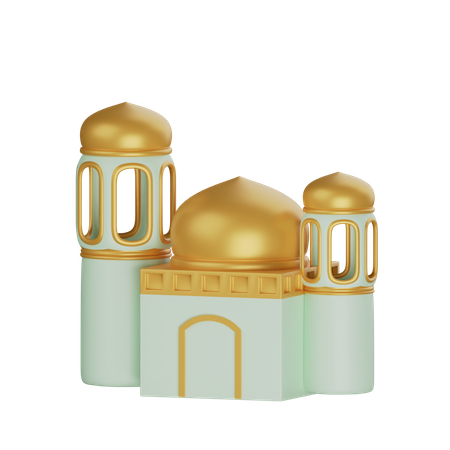 Mosque  3D Illustration